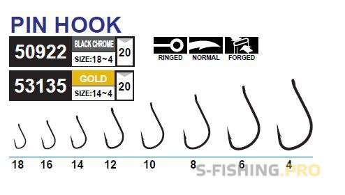 Советы начинающим: 10  популярных моделей крючков OWNER для ловли белой рыбы.