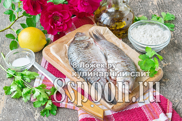Караси жареные на сковороде фото_06