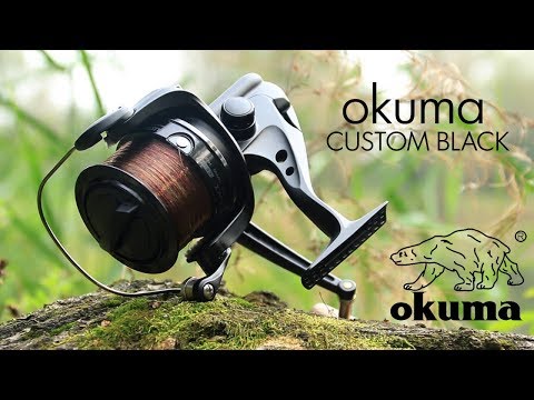 Лучшая бюджетная карповая катушка - Okuma Custom Black