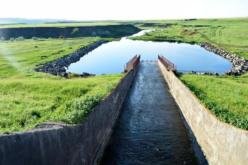 Гергебильское водохранилище фото