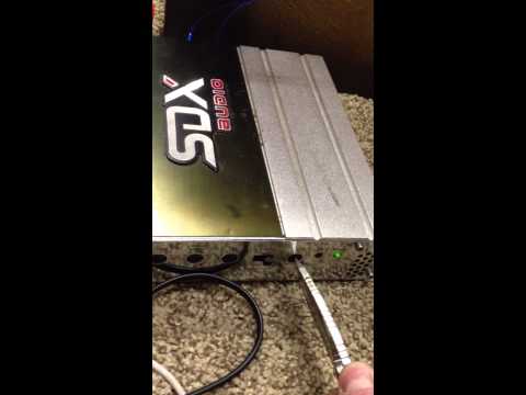 How to properly hook up a xbox360 power block to a car amplifier