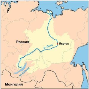 Карта озер и водохранилищ россии