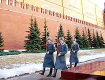 The guard of the Moscow Kremlin