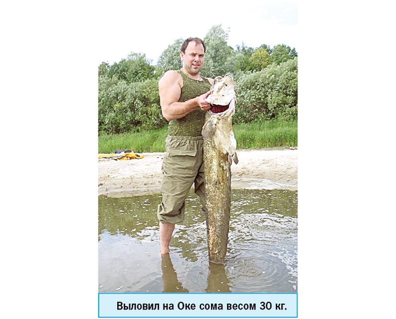 Андрей Глазунов - опытный удачливый рыбак. 