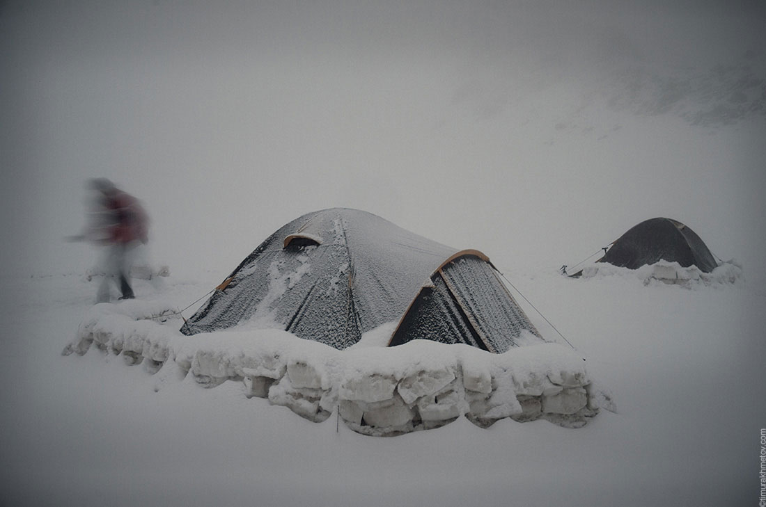 Как не замерзнуть в палатке зимой