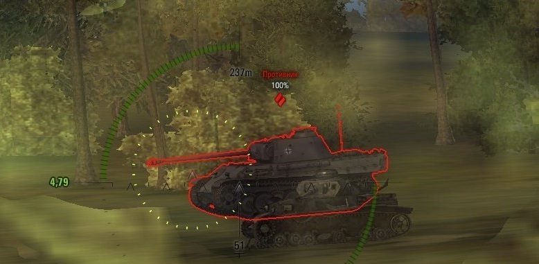 Особенности стрельбы в World of Tanks